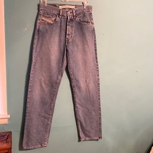 Y2K DIESEL Vintage Button Fly High Rise Straight Leg Jeans Size 32x32 RR55